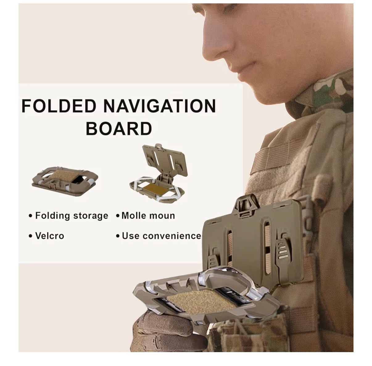 Plate Carrier Phone Mount